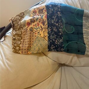 Silk Kimono in Warm Tan